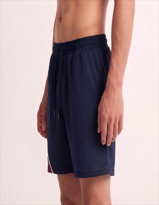 Be Seen Adults elastic waist shorts with drawstring and 2 side pockets (BSSH2055)