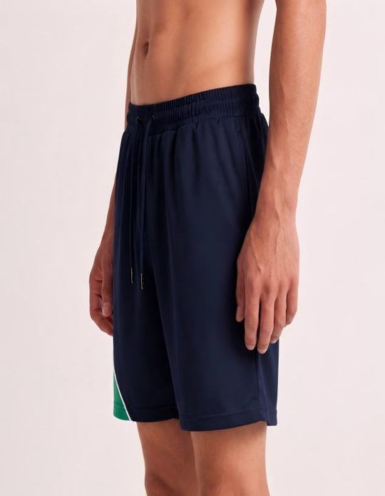 Be Seen Adults elastic waist shorts with drawstring and 2 side pockets (BSSH2055)