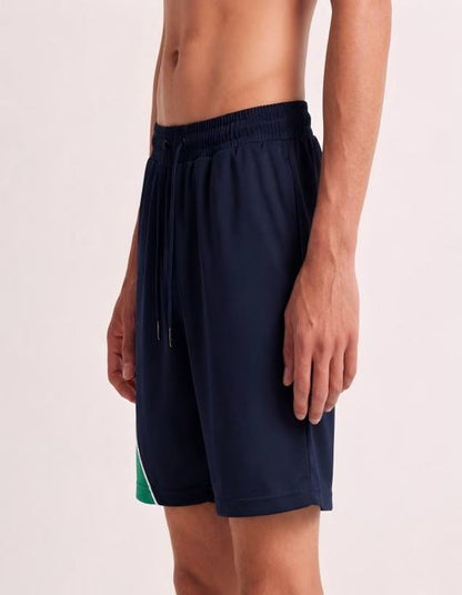 Be Seen Adults elastic waist shorts with drawstring and 2 side pockets (BSSH2055)