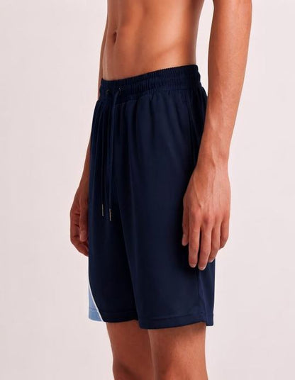 Be Seen Adults elastic waist shorts with drawstring and 2 side pockets (BSSH2055)