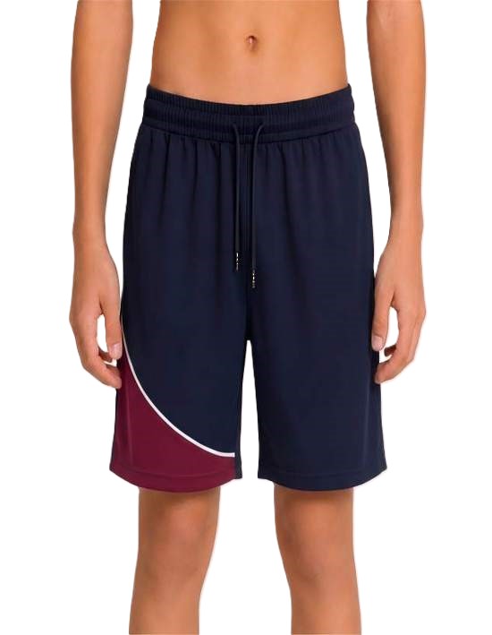 Be Seen Kids elastic waist shorts with drawstring and 2 side pockets (BSSH2055K)