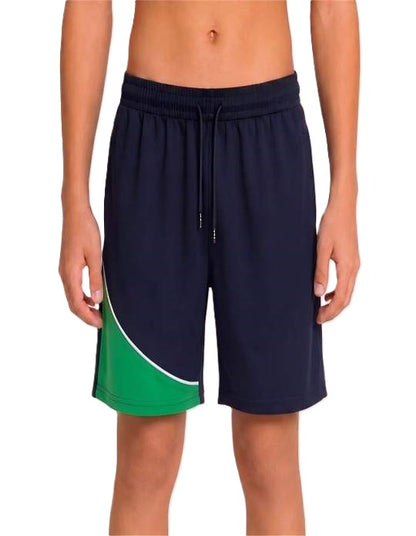 Be Seen Kids elastic waist shorts with drawstring and 2 side pockets (BSSH2055K)