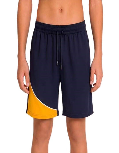 Be Seen Kids elastic waist shorts with drawstring and 2 side pockets (BSSH2055K)