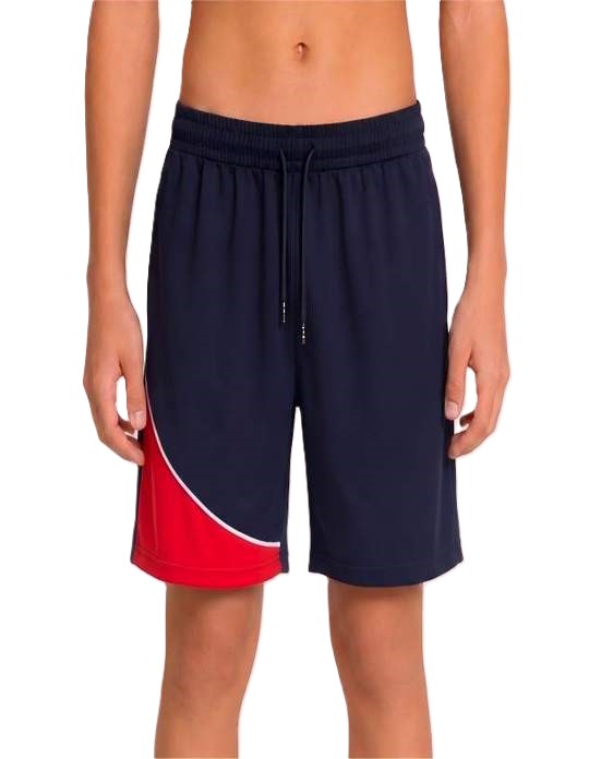 Be Seen Kids elastic waist shorts with drawstring and 2 side pockets (BSSH2055K)