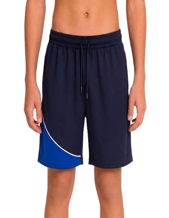 Be Seen Kids elastic waist shorts with drawstring and 2 side pockets (BSSH2055K)