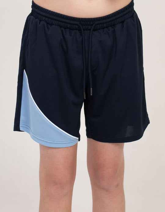 Be Seen Kids elastic waist shorts with drawstring and 2 side pockets (BSSH2055K)