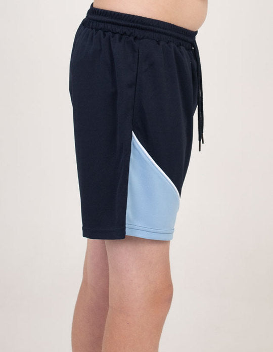 Be Seen Kids elastic waist shorts with drawstring and 2 side pockets (BSSH2055K)