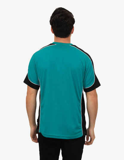 Be Seen Men's Short Sleeve T-shirt With Contrast (BST155)