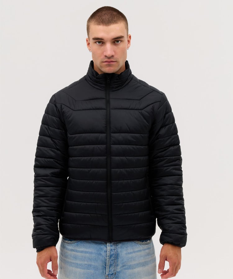 Baxsy Proper Puffer Jacket-(605)