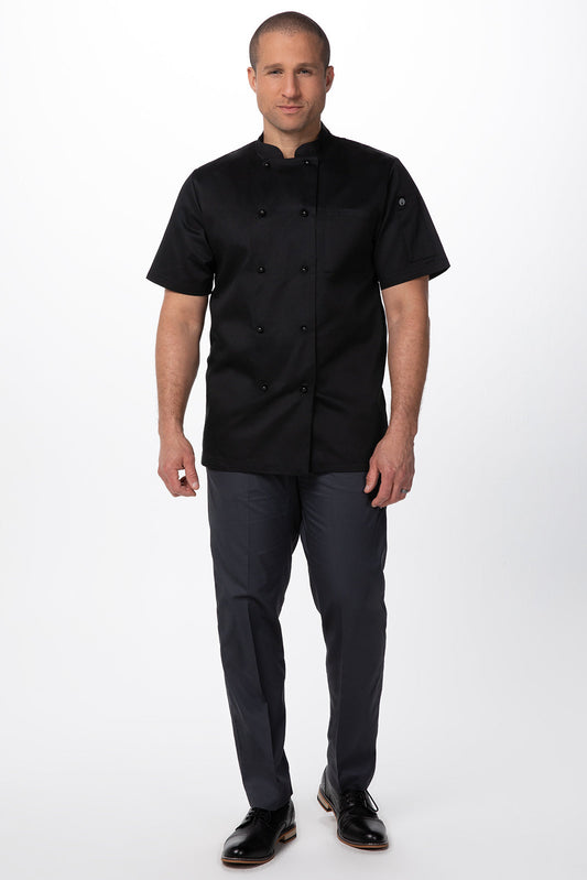 Chef Works Canberra Men's Basic Chef Jacket (CBBS)
