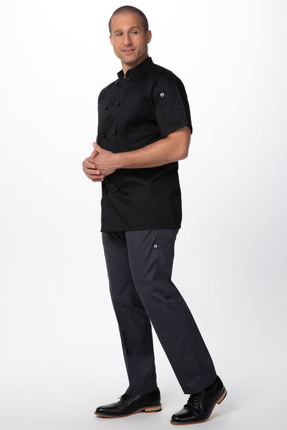 Chef Works Canberra Men's Basic Chef Jacket (CBBS)