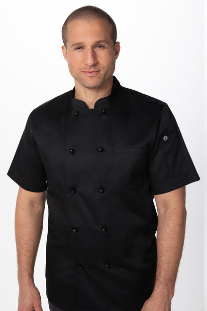 Chef Works Canberra Men's Basic Chef Jacket (CBBS)