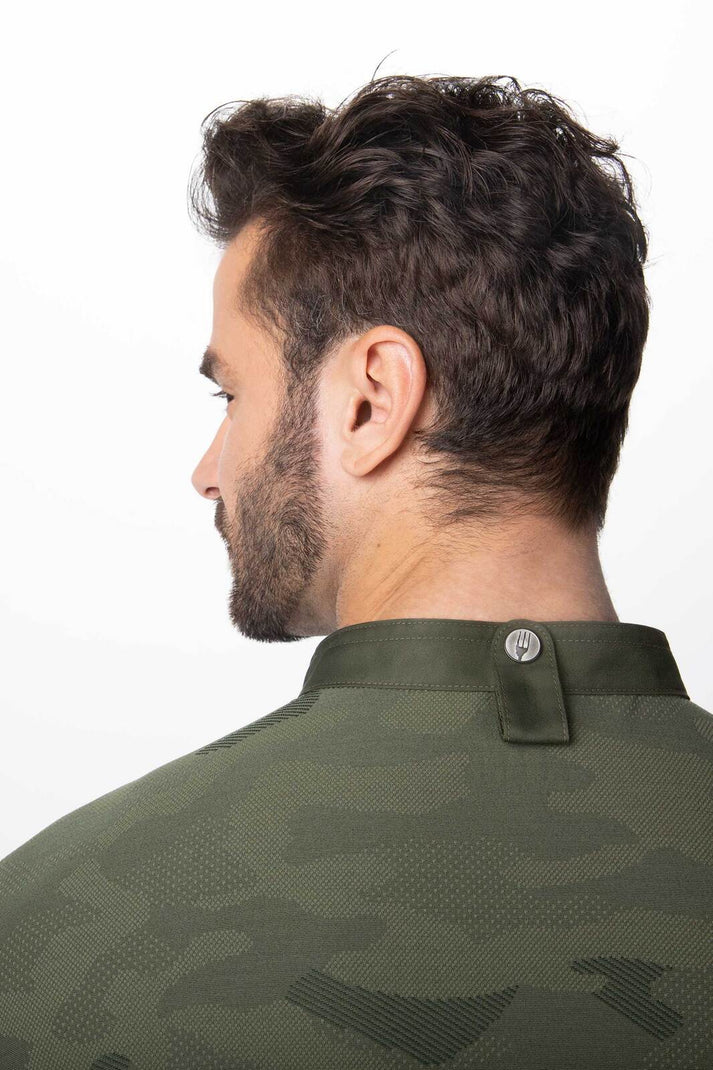 Chef Works Mojave Men's Chef Jacket- Green (CBN01)