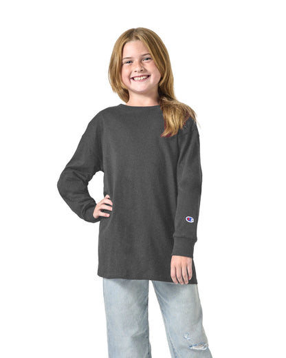 Champion Youth Long Sleeve T-Shirt (CH1751)