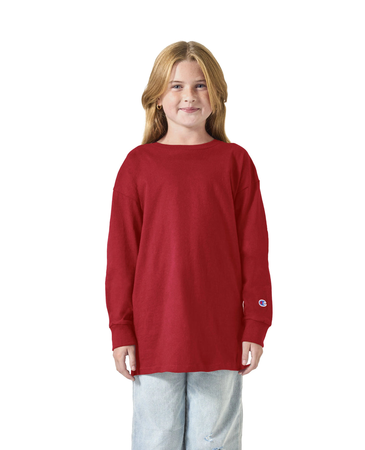 Champion Youth Long Sleeve T-Shirt (CH1751)