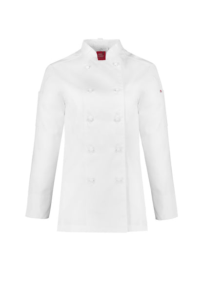 Biz Collection Womens Al Dente L/S Chef Jacket-(CH230LL)-Clearance