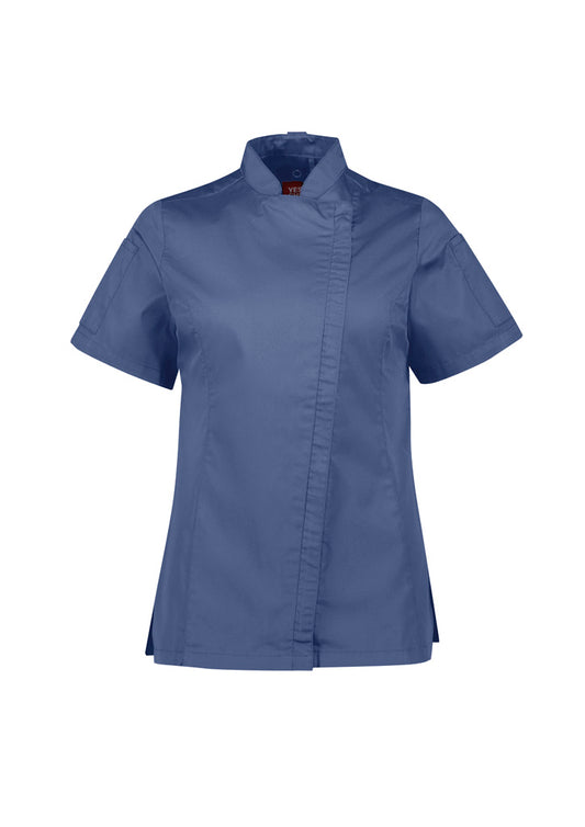 Biz Collection Womens Alfresco Short Sleeve Chef Jacket (CH330LS)-Clearance