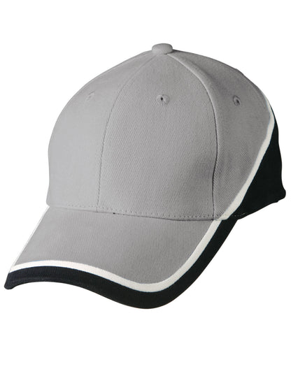 Winning Spirit Tri Contrast Colours Cap (CH38)