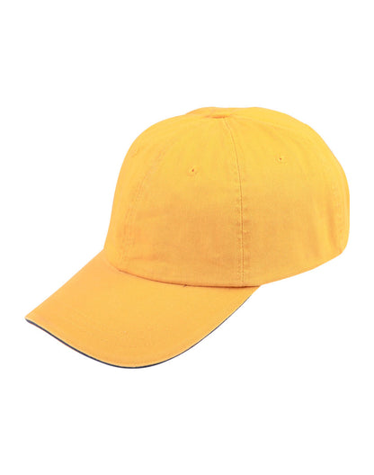 Winning Spirit Washed Polo Cotton Sandwich Cap (CH40)