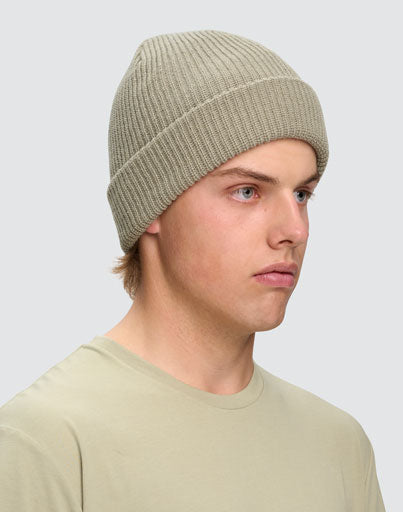 Winning Spirit Roll Up Cable Knit Snug Beanie (CH85)