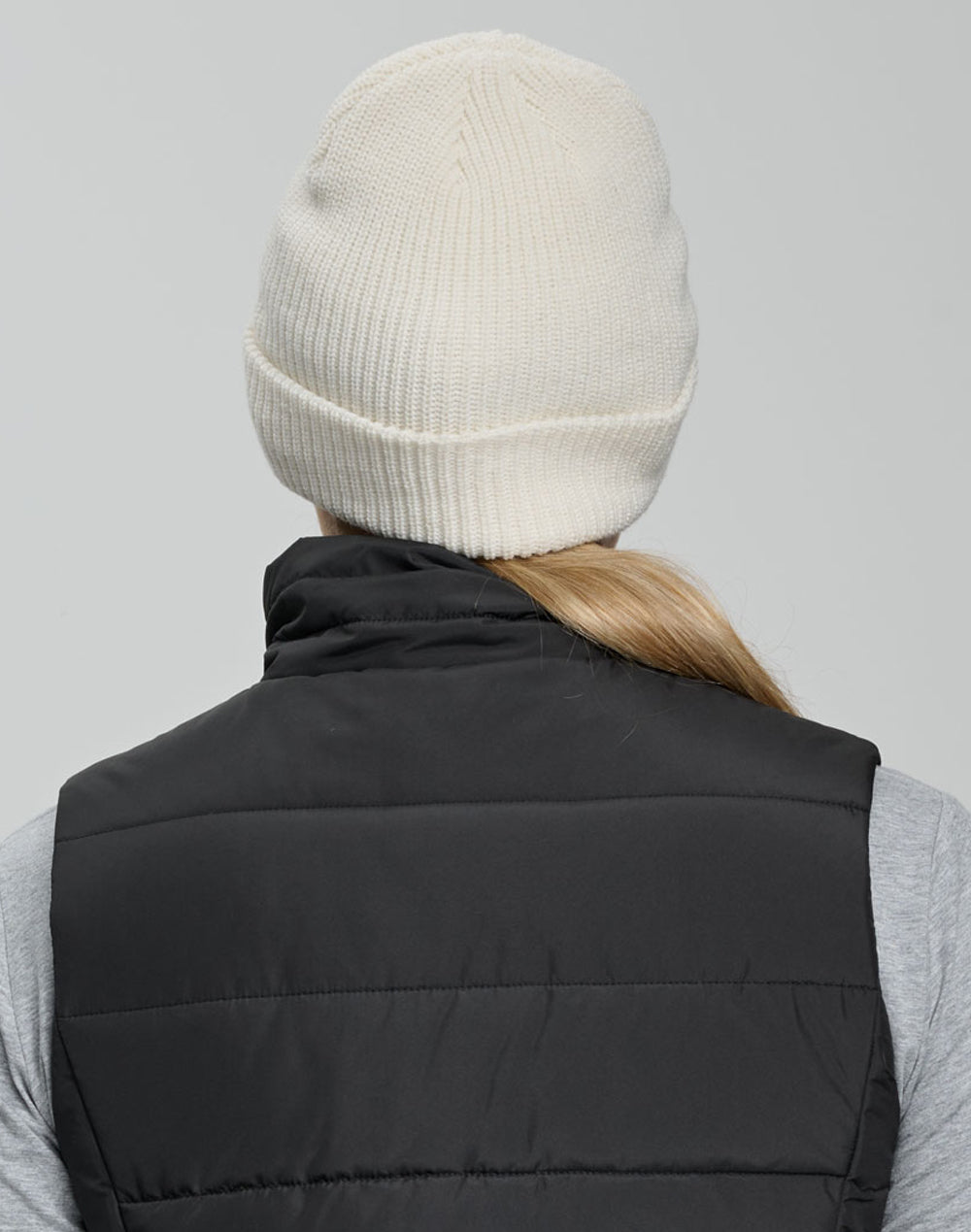 Winning Spirit Roll Up Cable Knit Snug Beanie (CH85)