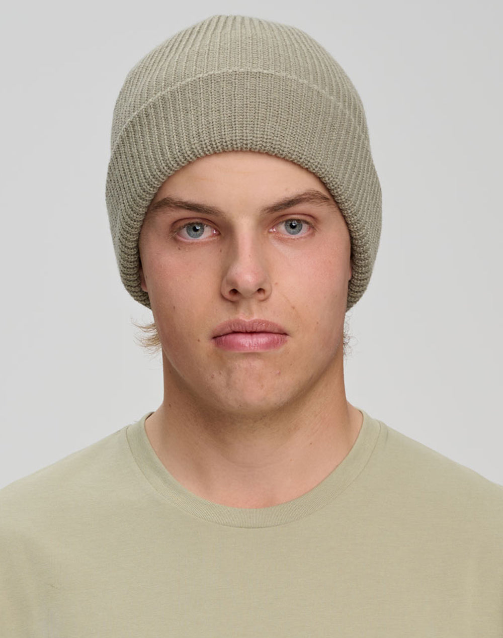 Winning Spirit Roll Up Cable Knit Snug Beanie (CH85)