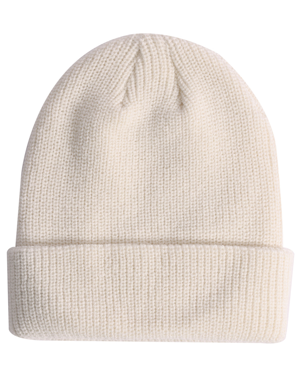 Winning Spirit Roll Up Cable Knit Snug Beanie (CH85)