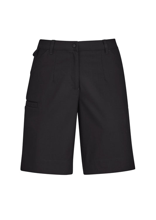Biz Care Womens Comfort Waist Cargo Short (CL957LS)