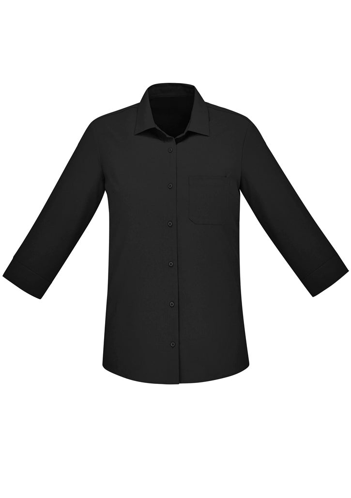 Biz Collection Womens Florence 3/4 Sleeve Shirt - (CS951LT)-Clearance