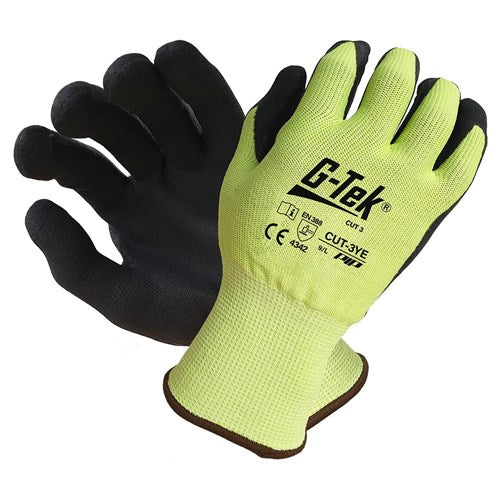 Pro Choice G-Tek (Guardtek) Cut 3 Hi Viz Yellow Pair of 1 (CUT-3YE)