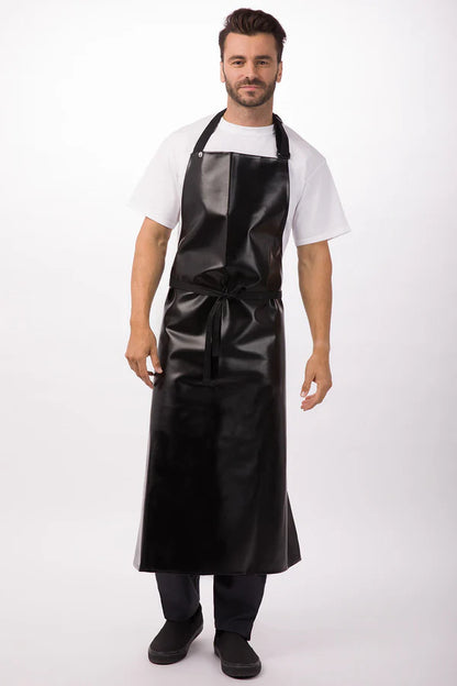 Chef Works Long PVC Bib Apron (CWPVL)