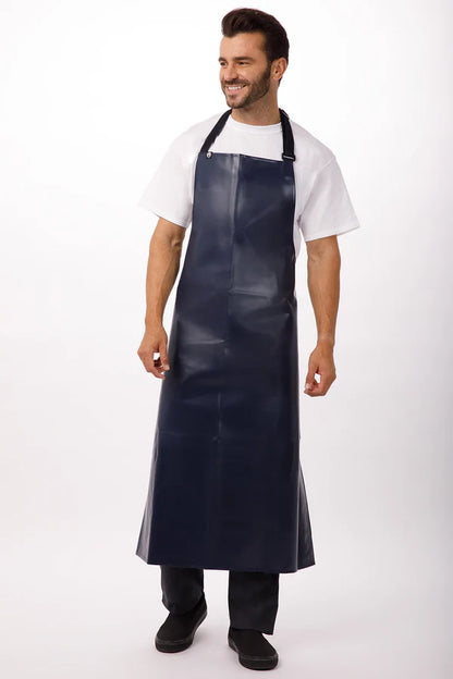 Chef Works Long PVC Bib Apron (CWPVL)