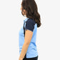Be Seen Ladies Polo Shirt With Contrast Sleeve Edge Piping 2nd Color (The Chameleon)