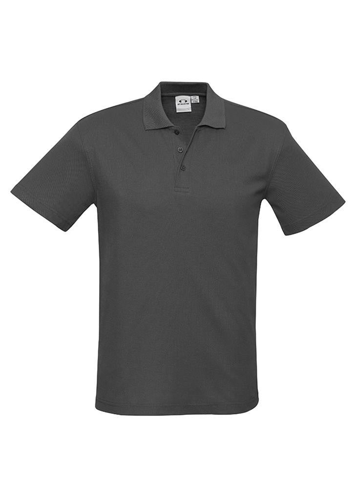 Biz Collection Mens Crew S/S Polo-(P400MS)