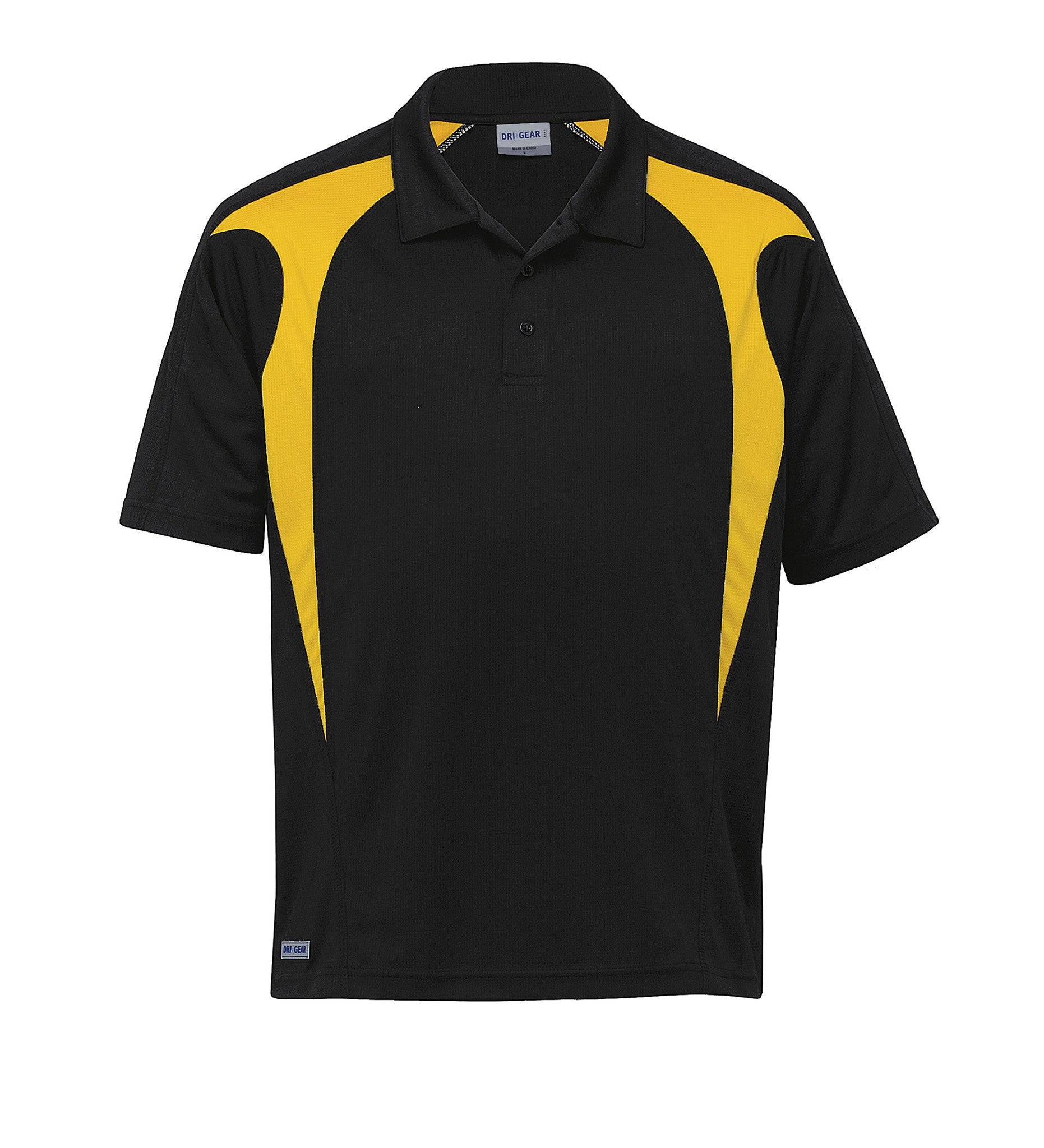 Gear For Life  Dri Gear Spliced Zenith Unisex Polo(1st 8 Colours) (DGSP)