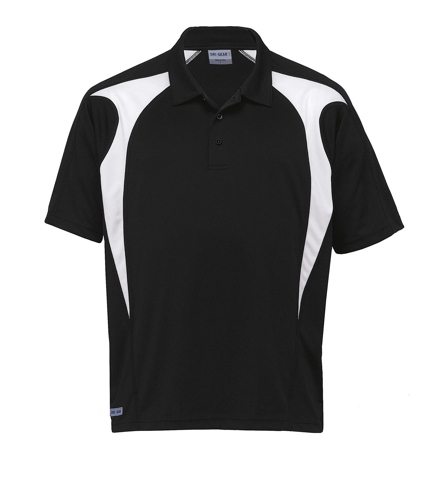 Gear For Life  Dri Gear Spliced Zenith Unisex Polo(1st 8 Colours) (DGSP)