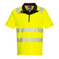 Portwest DX4 Hi-Vis Zip Polo Shirt S/S (DX412)