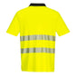 Portwest DX4 Hi-Vis Zip Polo Shirt S/S (DX412)