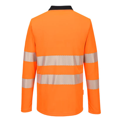Portwest DX4 Hi-Vis Polo Shirt L/S (DX419)