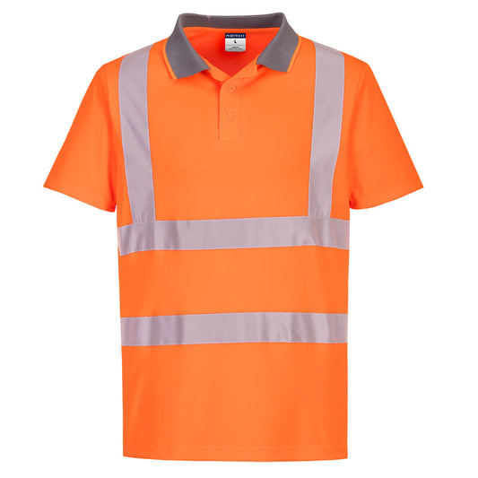 Portwest Eco Hi-Vis Polo Shirt S/S (6 Pack) (EC10)