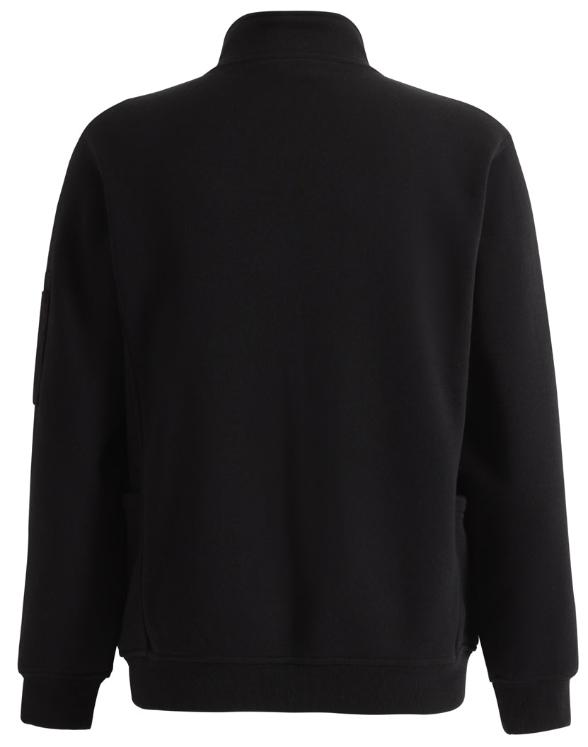 Winning Spirit Unisex Premium Fleece Half Zip Work Sweat (FL15)