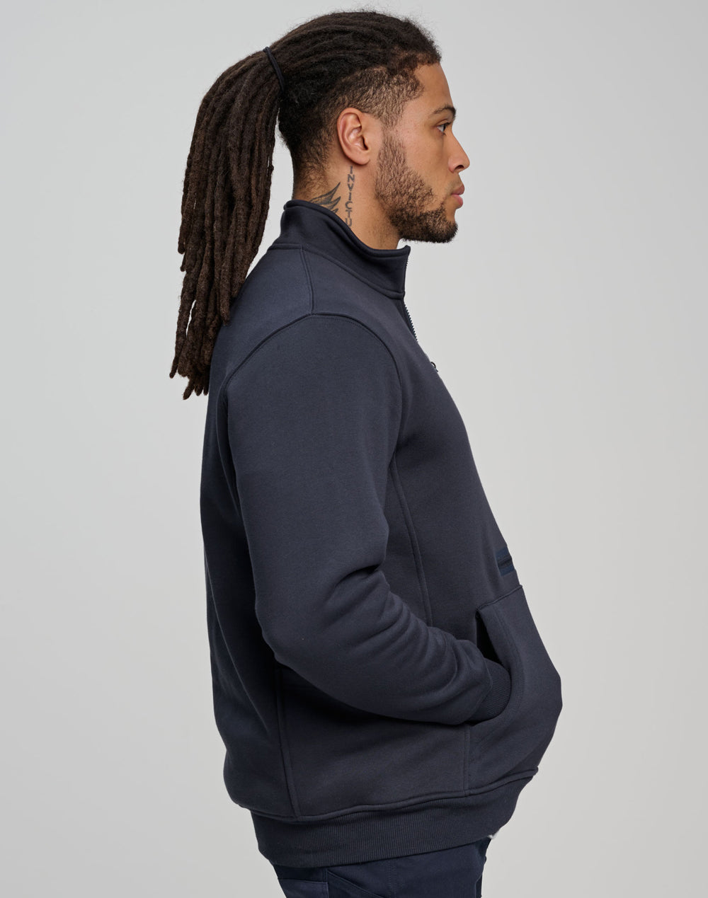 Winning Spirit Unisex Premium Fleece Half Zip Work Sweat (FL15)