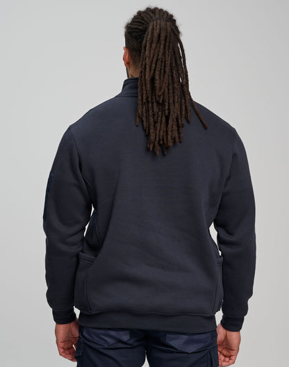 Winning Spirit Unisex Premium Fleece Half Zip Work Sweat (FL15)
