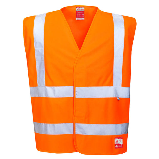Portwest Hi-Vis Anti Static Vest - Flame Resistant (FR71)