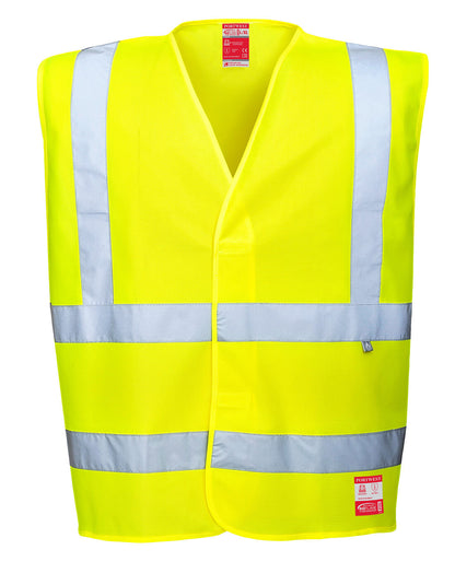 Portwest Hi-Vis Anti Static Vest - Flame Resistant (FR71)