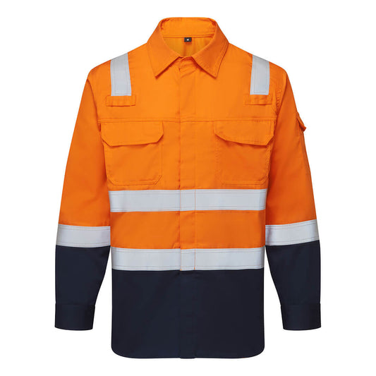 Portwest Bizflame Work Two Tone FR Shirt (FR729)
