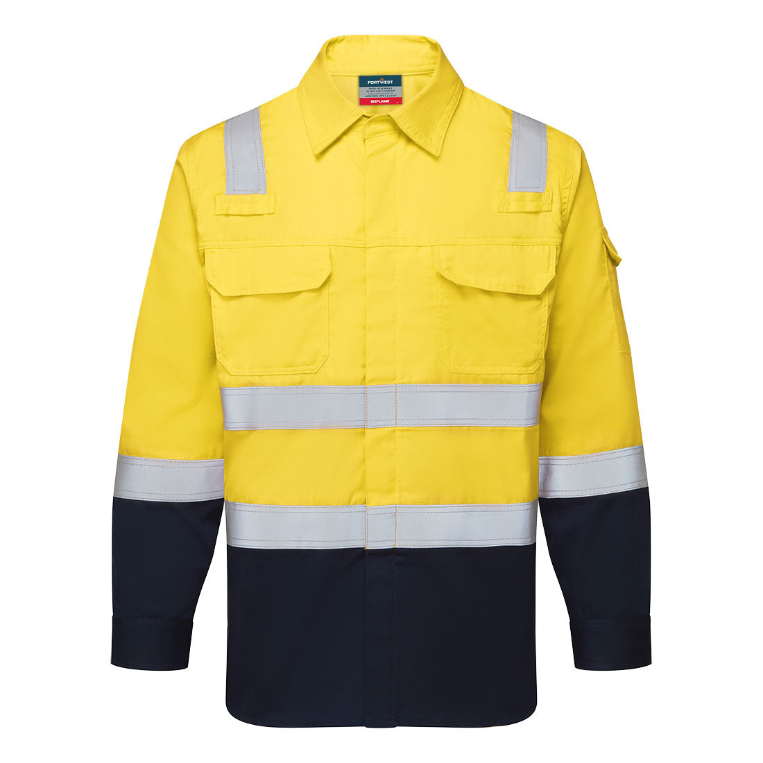 Portwest Bizflame Work Two Tone FR Shirt (FR729)