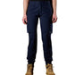 FXD Workwear Cuffed Stretch Women's Ripstop Work Pants (WP8W)