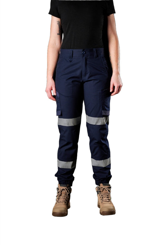 FXD Workwear Reflective Cuffed Stretch Ripstop Women'sWork Pants (WP8WT)