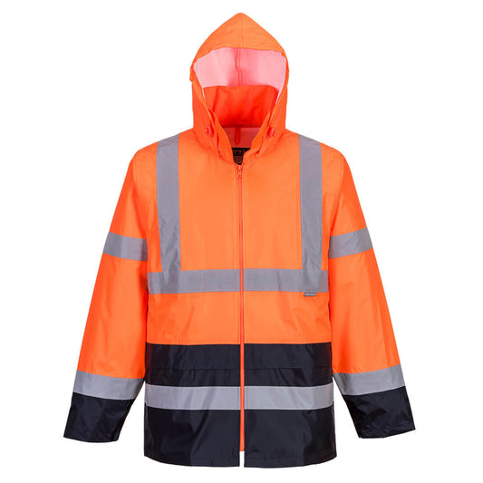 Portwest Hi-Vis Two-Tone Rain Jacket (H443)